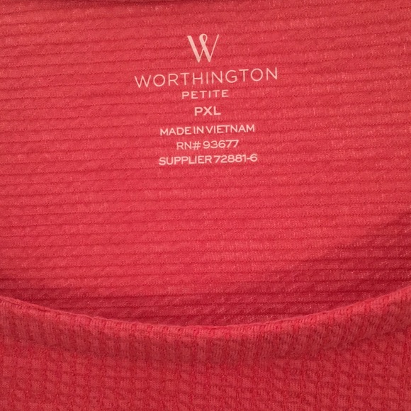 Worthington Petite Top - Picture 3 of 6